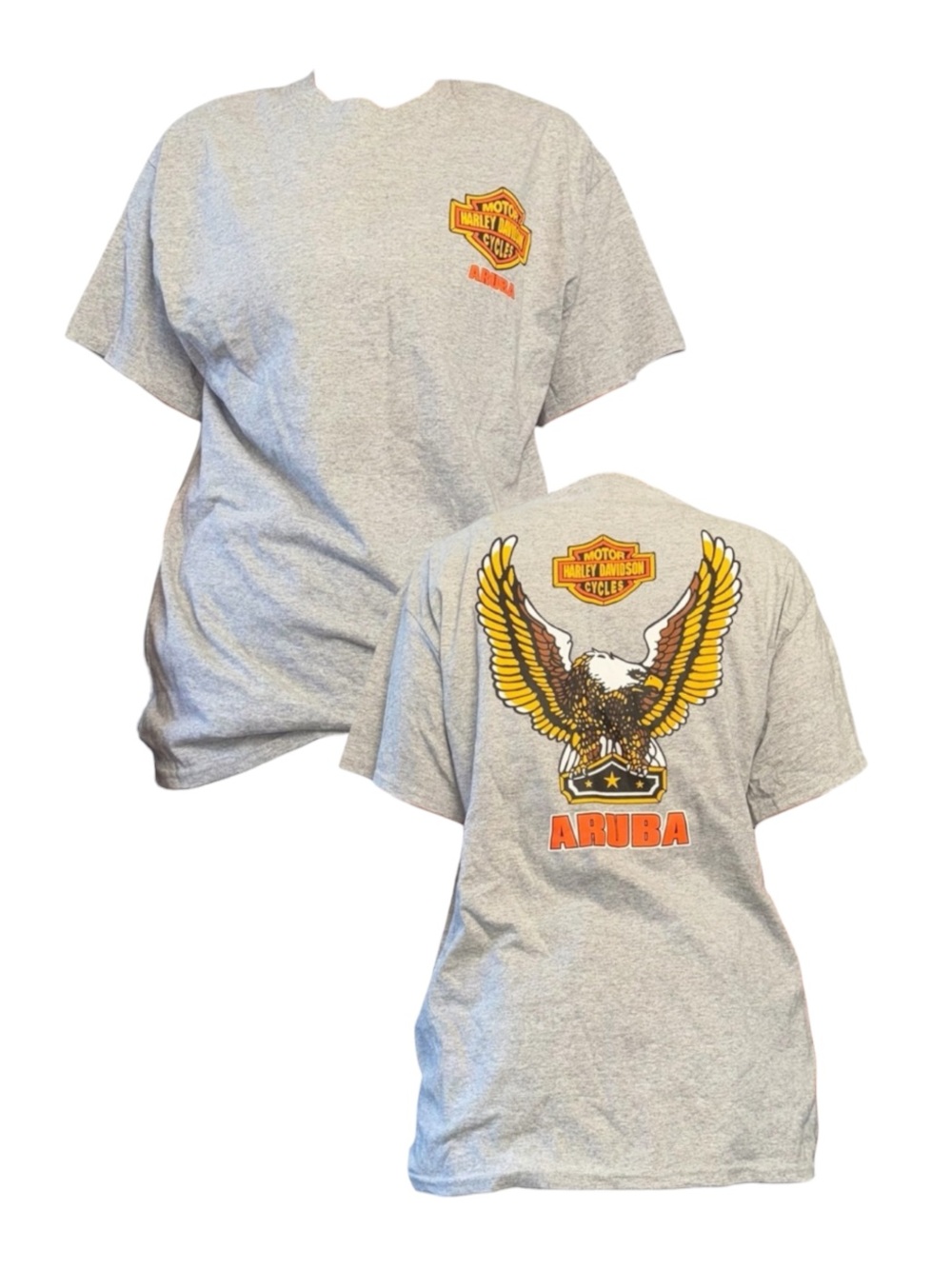 Harley-Davidson Gray Short Sleeve Tee